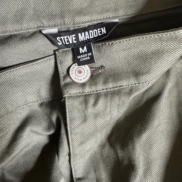 Steve Madden Duo Wide Leg  Cargo Pants Size M - Picture 9 of 9